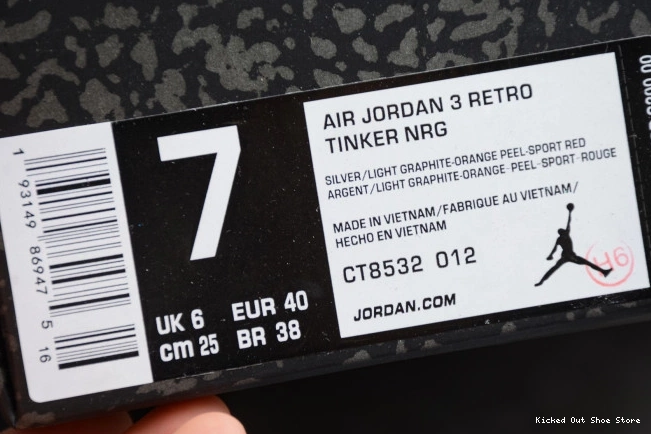 Kick Theory Air Cool Jordan Grey 3 CT8532-012 Retro (2021) 0716